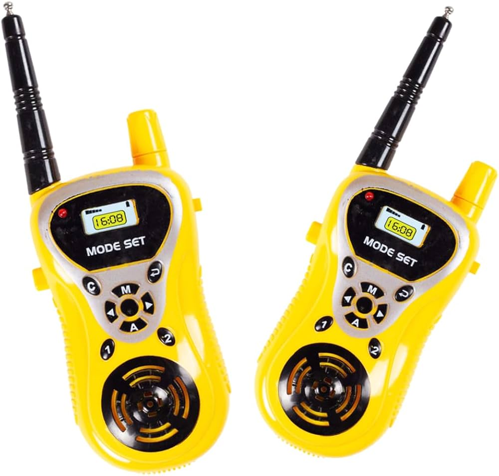 Antenna Operated 2 Way Radio Set of Walkie Talkie Toy for Kids | Role Play Toy with Range Upto 15 Feet - Tuno Toys
