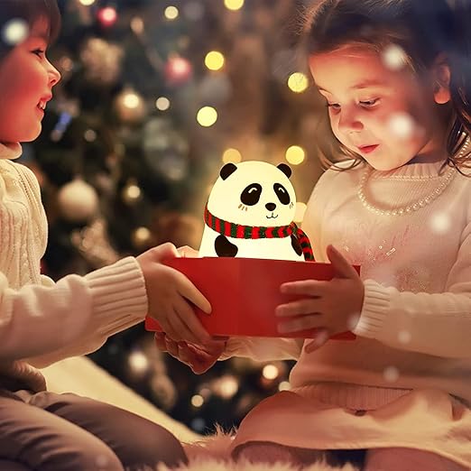 Silicone Touch Cute Characters Colour Changing Night Light for Kids Bedroom, USB Rechargeable with Gesture Control - Tuno Toys