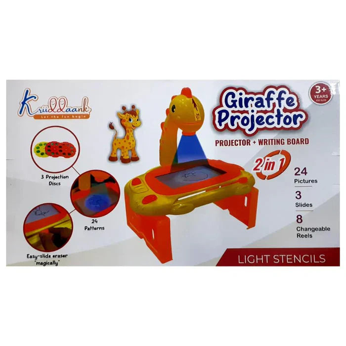 Drawing Projector Table for Kids Trace and Draw Projector Toy Gifts Giraffe | Educational | Reading & Writing | Infant, Toddler & Kids - Tuno Toys
