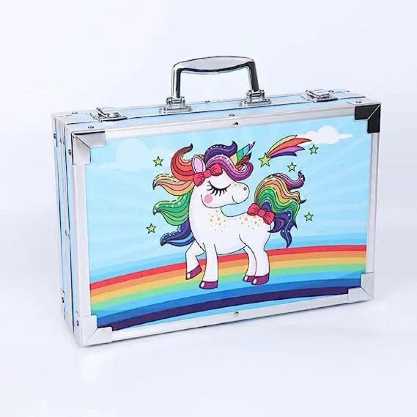 Deluxe Art Drawing Colour Suitcase Kit Set for Kids - Tuno Toys