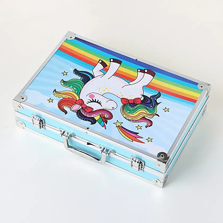Deluxe Art Drawing Colour Suitcase Kit Set for Kids - Tuno Toys